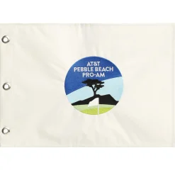 Pebble Beach At&T Pro-Am Embroidered Pin Flag