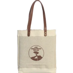Pebble Beach At&T Pro-Am Insulated Canvas 3 Bottle Wine Bag