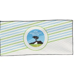 Pebble Beach At&T Pro-Am Strip Towel By Devant