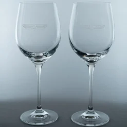 Pebble Beach Concours D'Elegance Set Of 2 White Wine Glasses