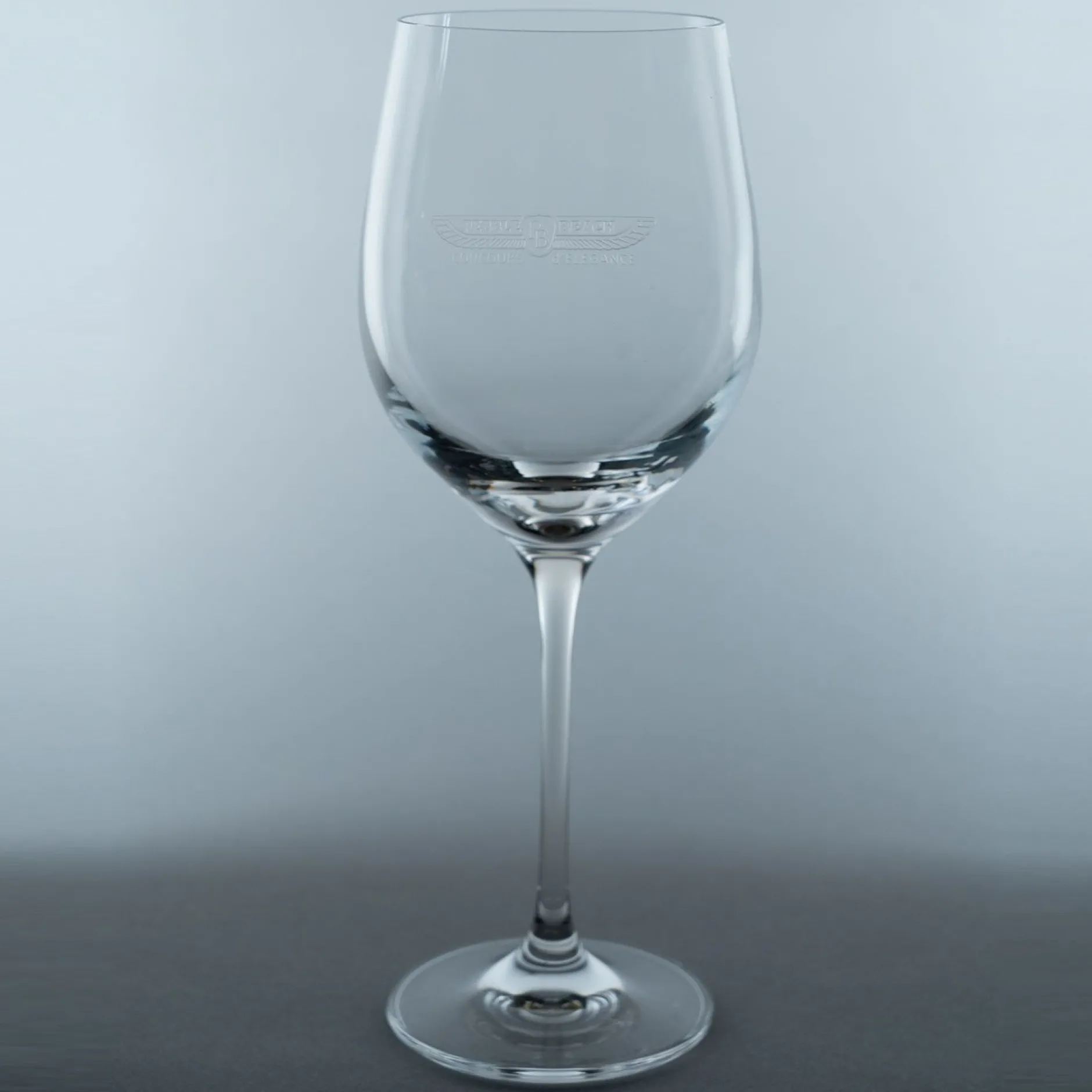 Pebble Beach Concours D'Elegance Set Of 2 White Wine Glasses