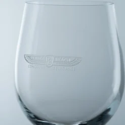 Pebble Beach Concours D'Elegance Set Of 2 White Wine Glasses