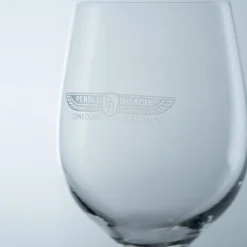 Pebble Beach Concours D'Elegance Set Of 2 Red Wine Glasses