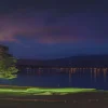 Pebble Beach Evening On 18 By Joann Dost -Metal Print