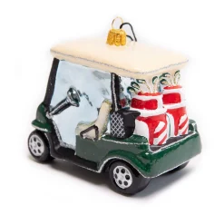 Pebble Beach Golf Cart Holiday Ornament By Joy To The World Collectibles