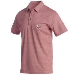 Men Pebble Beach Colorful City Polo By Travis Mathew
