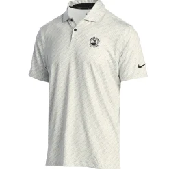 Men Pebble Beach Dri-Fit Vapor Stripe Polo By Nike