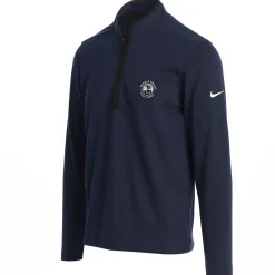 Men Pebble Beach Dri-Fit Victory Half Zip By Nike
