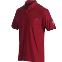 Men Pebble Beach Fall Tones Go-To Pocket Polo By Adidas