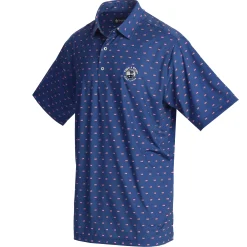 Men Pebble Beach Flag Polo By Donald Ross
