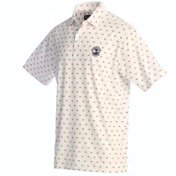 Men Pebble Beach Flag Polo By Donald Ross