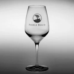 Pebble Beach Heritage Logo Chardonnay/Sauvignon Blanc/ Pinot Grigio White Wine Glass