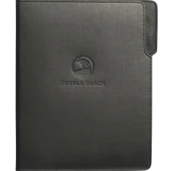 Pebble Beach Logo Leather Padfolio