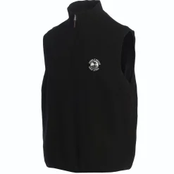 Men Pebble Beach Men's Baruffa Merino 1/4 Zip Windvest By Fairway & Greene