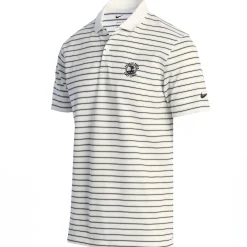 Men Pebble Beach Men's Dri-Fit Wide Stripe Polo By Nike