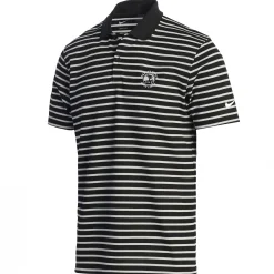 Men Pebble Beach Men's Dri-Fit Wide Stripe Polo By Nike