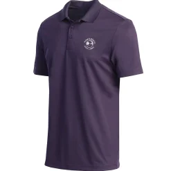Men Pebble Beach Men's Solid Performance Polo By Adidas