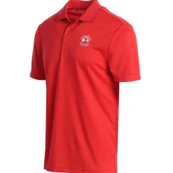 Men Pebble Beach Men's Solid Performance Polo By Adidas