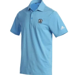 Men Pebble Beach Men's Ultimate365 Pulse Blue Polo By Adidas