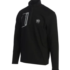 Men Pebble Beach Performance Jersey 1/4 Zip Pullover By Ralph Lauren