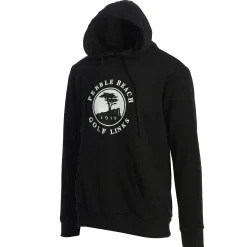 Men Pebble Beach Rock And Tree Hoodie By American Needle
