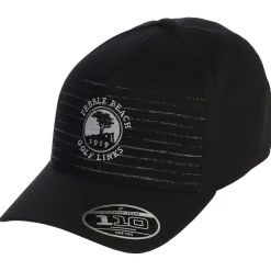 Pebble Beach Slats Logo Snap Back Hat By Travis Mathew