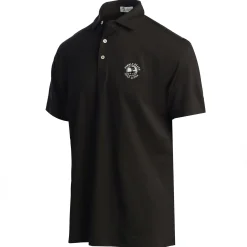 Men Pebble Beach Solid Polo By Peter Millar