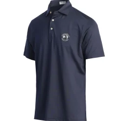 Men Pebble Beach Solid Polo By Peter Millar