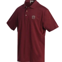 Men Pebble Beach Solid Polo By Peter Millar