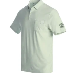 Men Pebble Beach Spring Bloom Go-To Pocket Polo By Adidas
