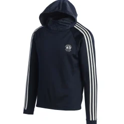 Men Pebble Beach 3-Stripes Cold Ready Golf Hoodie By Adidas