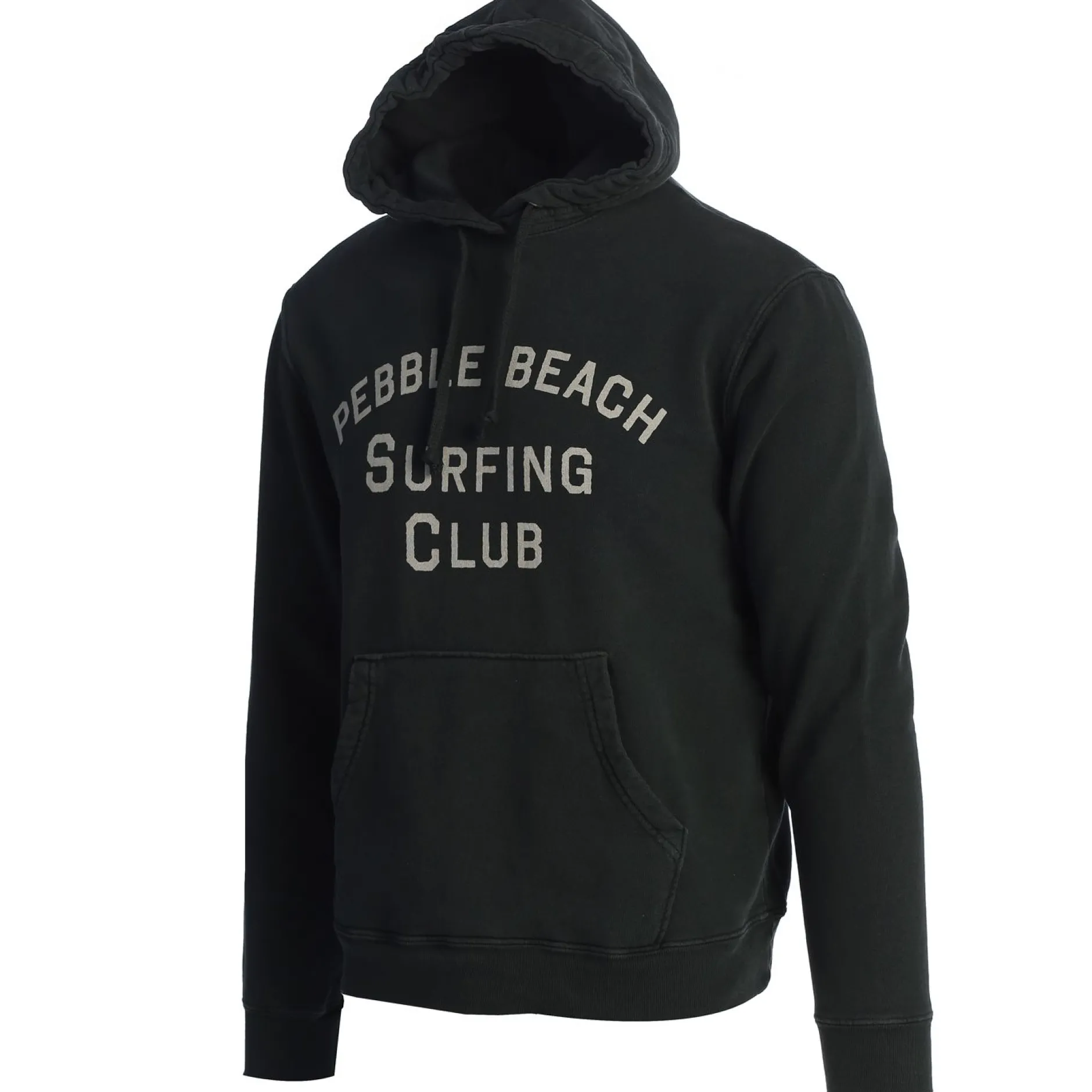 Men Pebble Beach Surfing Club Label Hoodie By Original Retro Brand