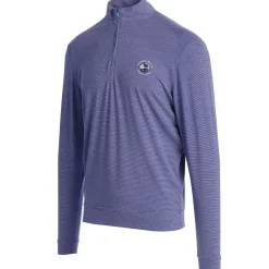 Men Pebble Beach Vaughn 1/4 Zip Pullover By Johnnie-O