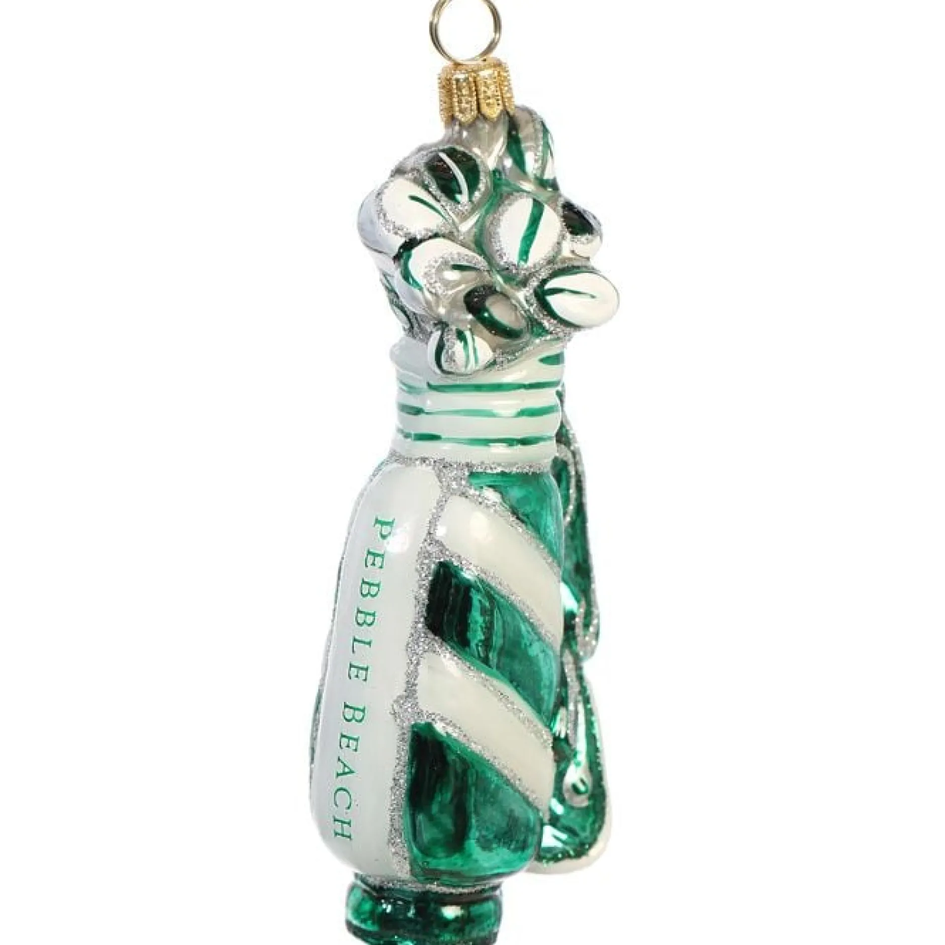Pebble Beach Pick Your Course Golf Bag Holiday Ornament By Joy To The World Collectibles