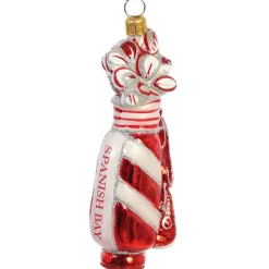 Pebble Beach Pick Your Course Golf Bag Holiday Ornament By Joy To The World Collectibles