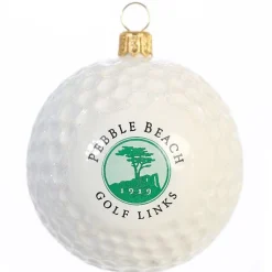 Pebble Beach Pick Your Course Golf Ball Holiday Ornament By Joy To The World Collectibles