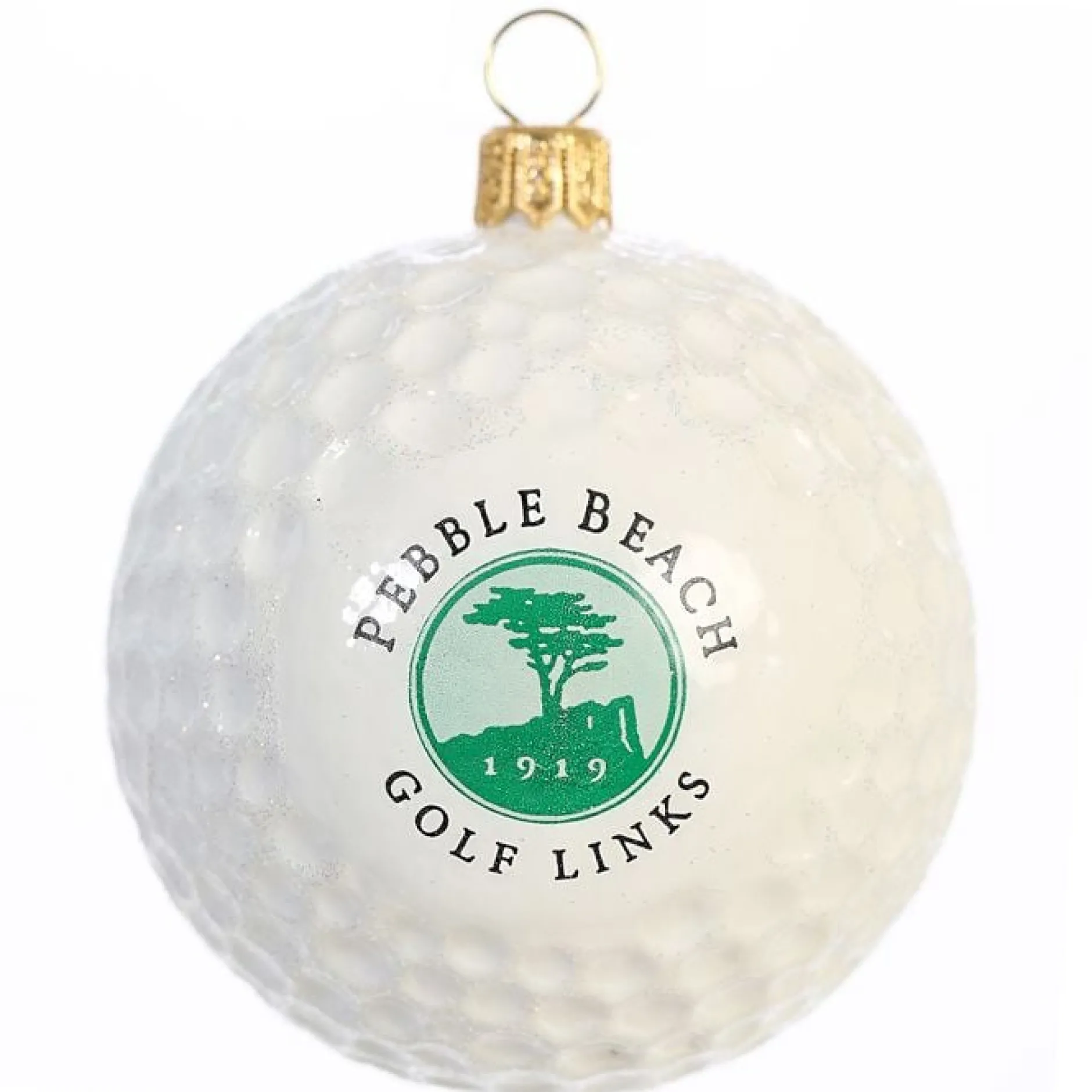 Pebble Beach Pick Your Course Golf Ball Holiday Ornament By Joy To The World Collectibles