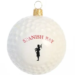 Pebble Beach Pick Your Course Golf Ball Holiday Ornament By Joy To The World Collectibles