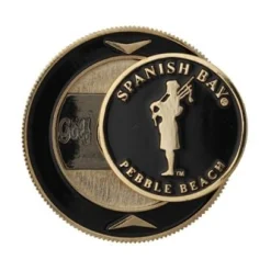 Pebble Beach Spanish Bay Bagpiper Magnetic Coin Holder & Ball Marker