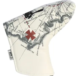Pebble Beach Spyglass Hill Map Blade Putter Cover By Prg