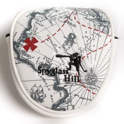 Pebble Beach Spyglass Hill Map Mallet Putter Cover