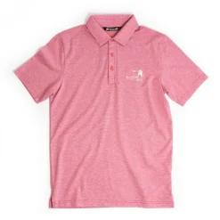 Men Pebble Beach Spyglass Hill Zinna Polo By Travis Mathew