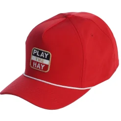 Pebble Beach The Hay Play Performance Rope Cap By Imperial