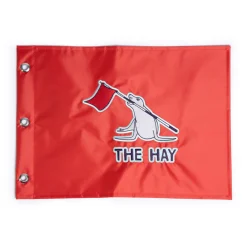 Pebble Beach The Hay Signature Pin Flag By Prg