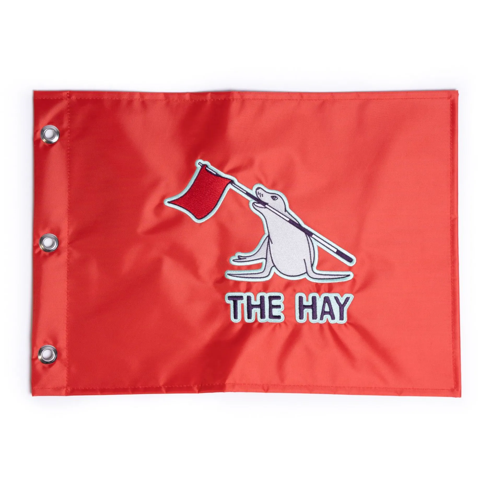 Pebble Beach The Hay Signature Pin Flag By Prg
