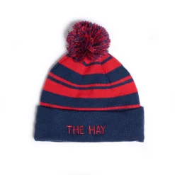Pebble Beach The Hay Stripe Knit Cuffed Cap By Imperial