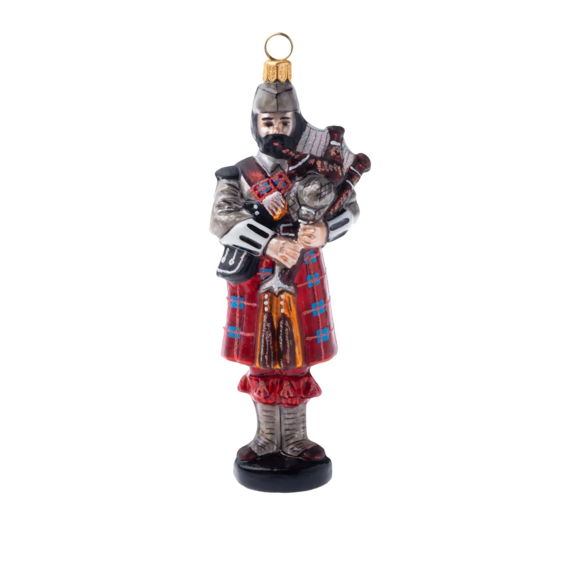 Pebble Beach The Links At Spanish Bay Collectible Bagpiper Ornament