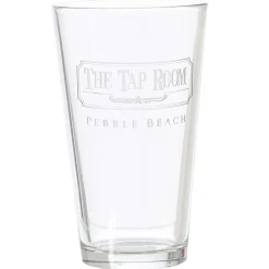 Pebble Beach The Tap Room Fine Barware Pint Glass